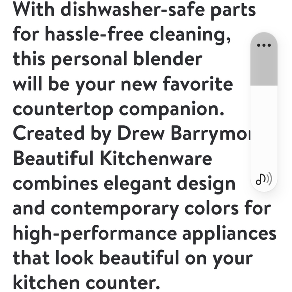 ❤️ New Beautiful White Icing Personal Blender set by Drew Barrymore - Picture 3 of 12